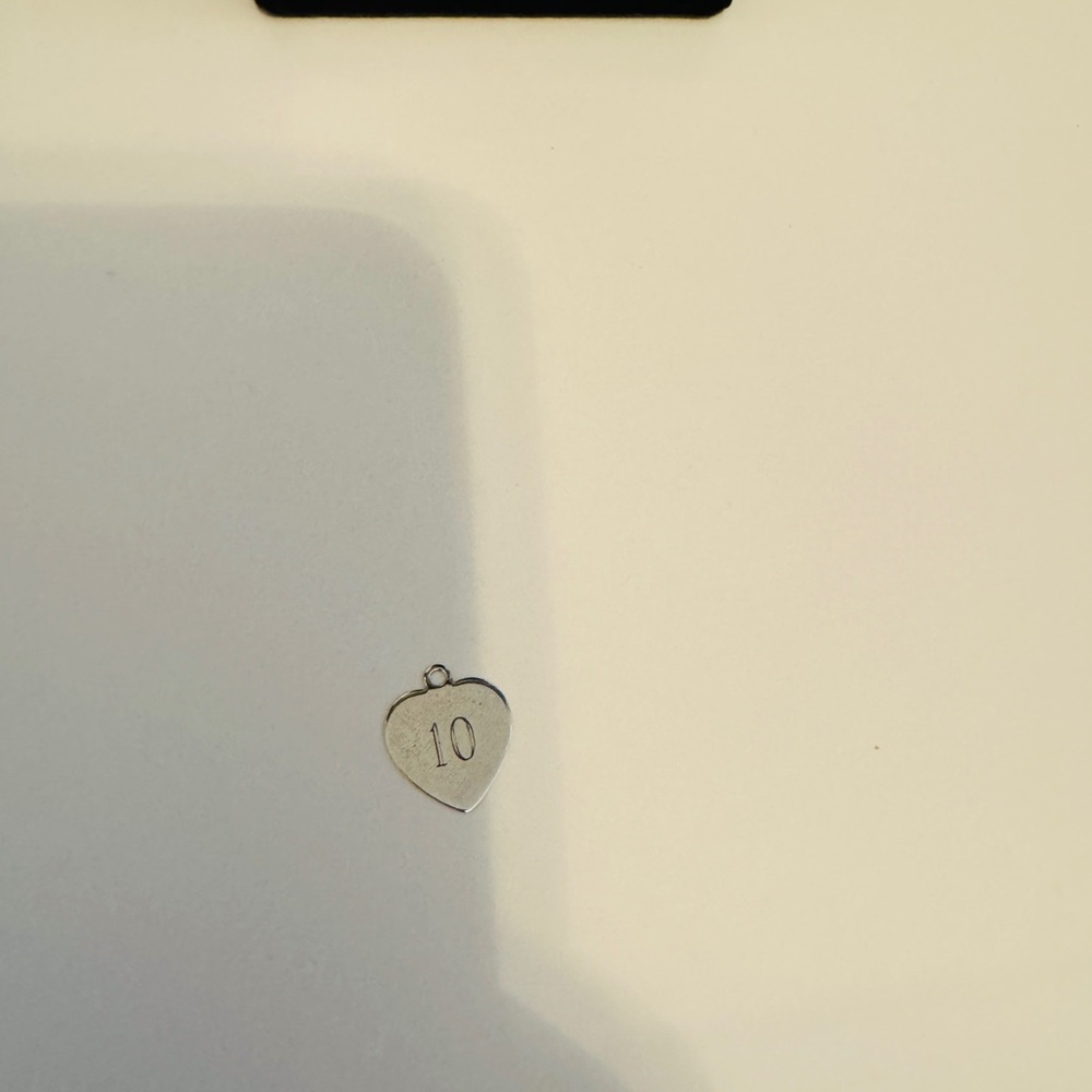 Silver Heart Charm Pendant
